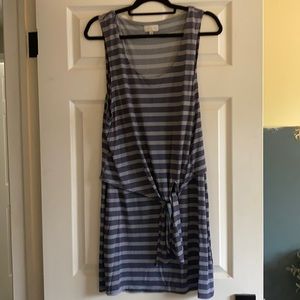 Lucky Brand | Striped Sleeveless Dress with Knot